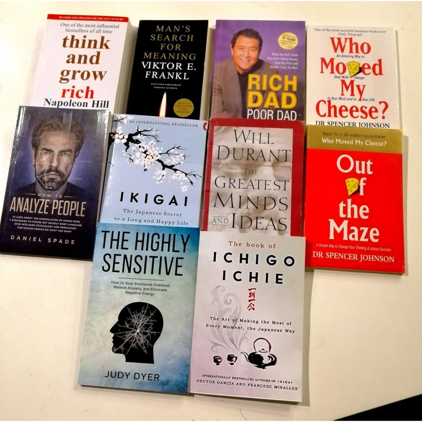 10 motivational Books set