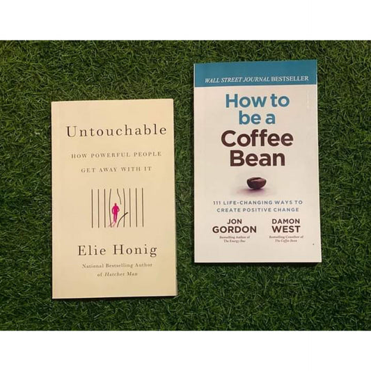 Untouchable ( how powerful people Get Away With it)
+How To Be a Coffee Bean ( 111 Life- Changing Ways To Create Positive Change)